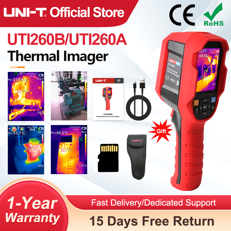 UNI-T UTI260B UTI260A Thermal  - огляд і ціна Nf 521 Thermal Imaging Camera