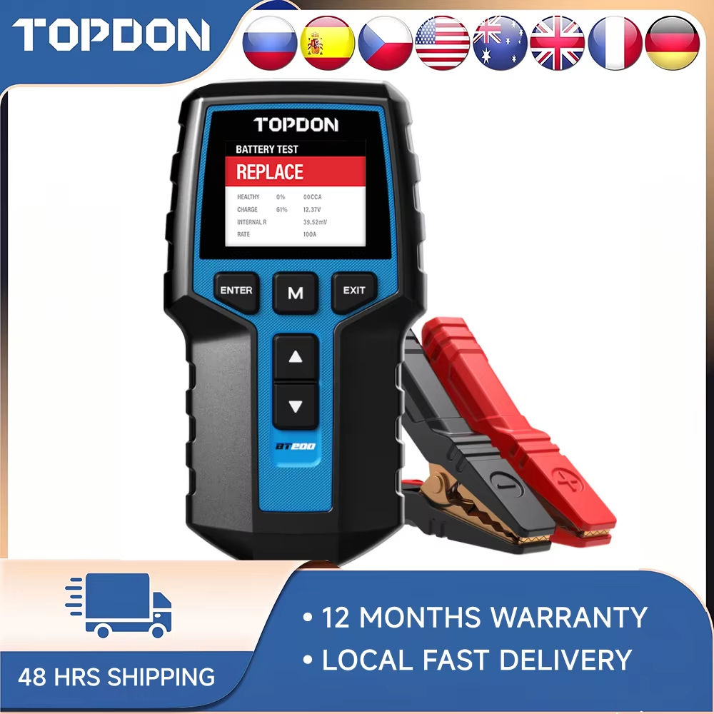 TOPDON BT200 Digital Battery A - огляд і ціна Topdon Tc001 Thermal Camera
