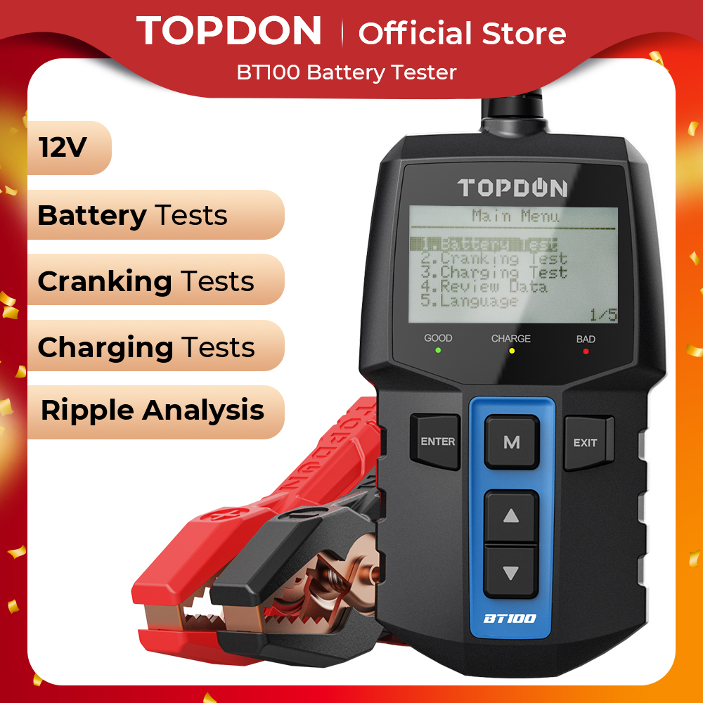 TOPDON BT100 12V Car Battery T - огляд і ціна Topdon Tc001 Thermal Camera