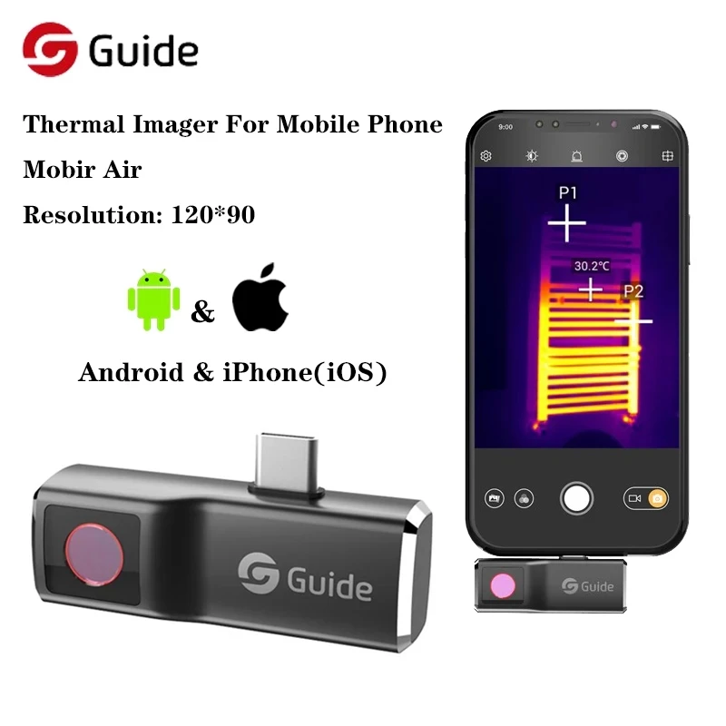 Guide Mobir Air Thermal Imagin - огляд і ціна Infiray P2 Pro Macro Lens