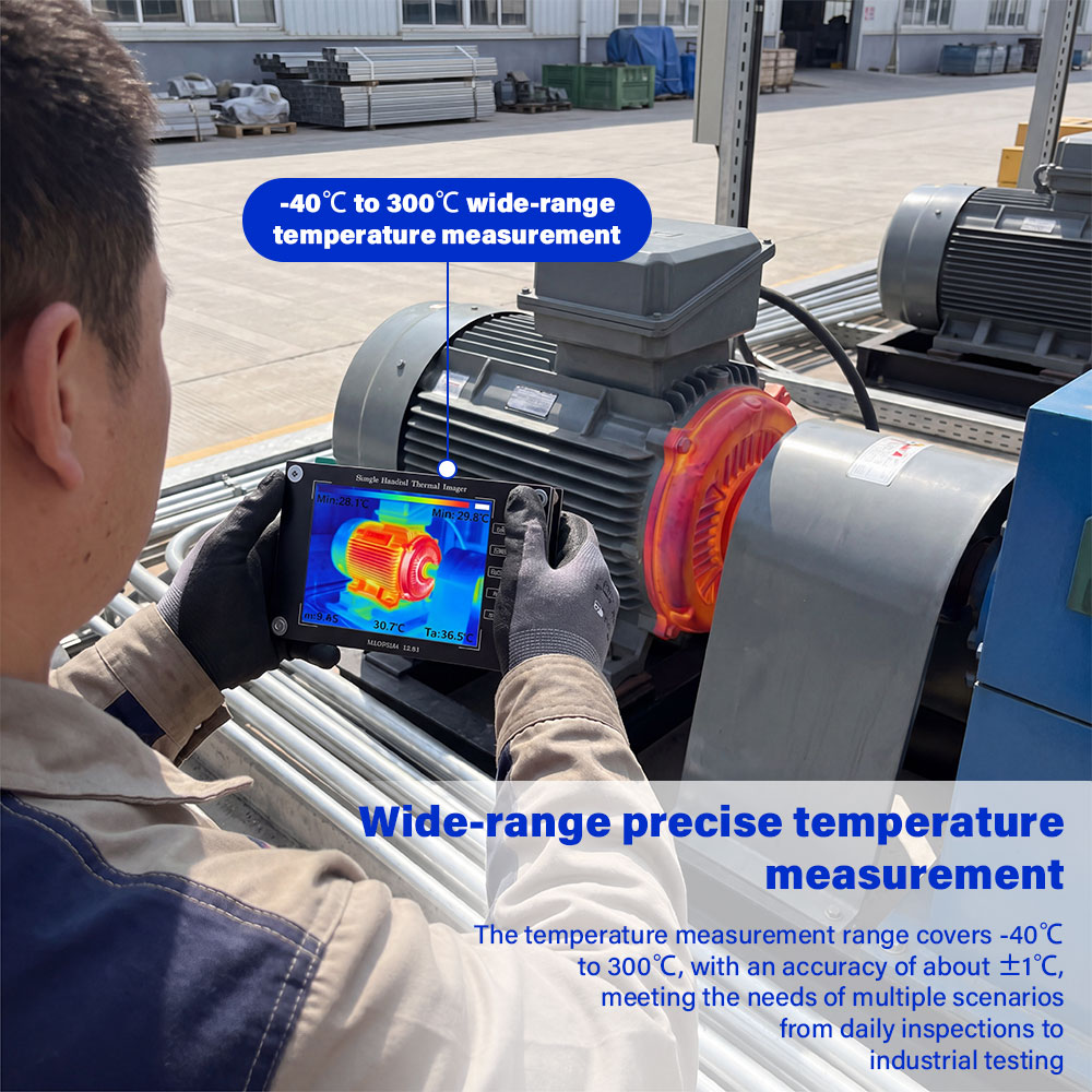 Portable Infrared Imager -40℃~ - огляд і ціна Nf 521 Thermal Imaging Camera