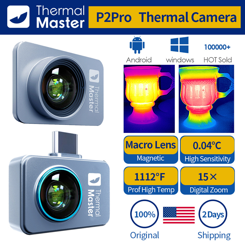 P2//P2Pro Thermal Imager 15X Z - огляд і ціна Infiray P2 Pro Macro Lens