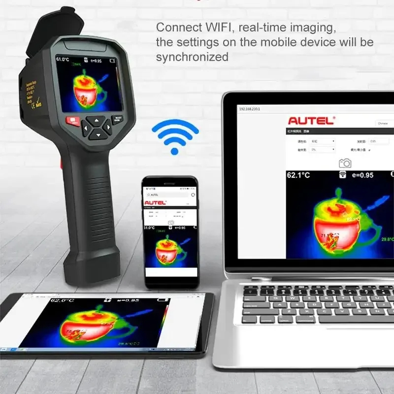 HT-A10 Handheld in frared Ther - огляд і ціна Thermal Imager Pcb Repair