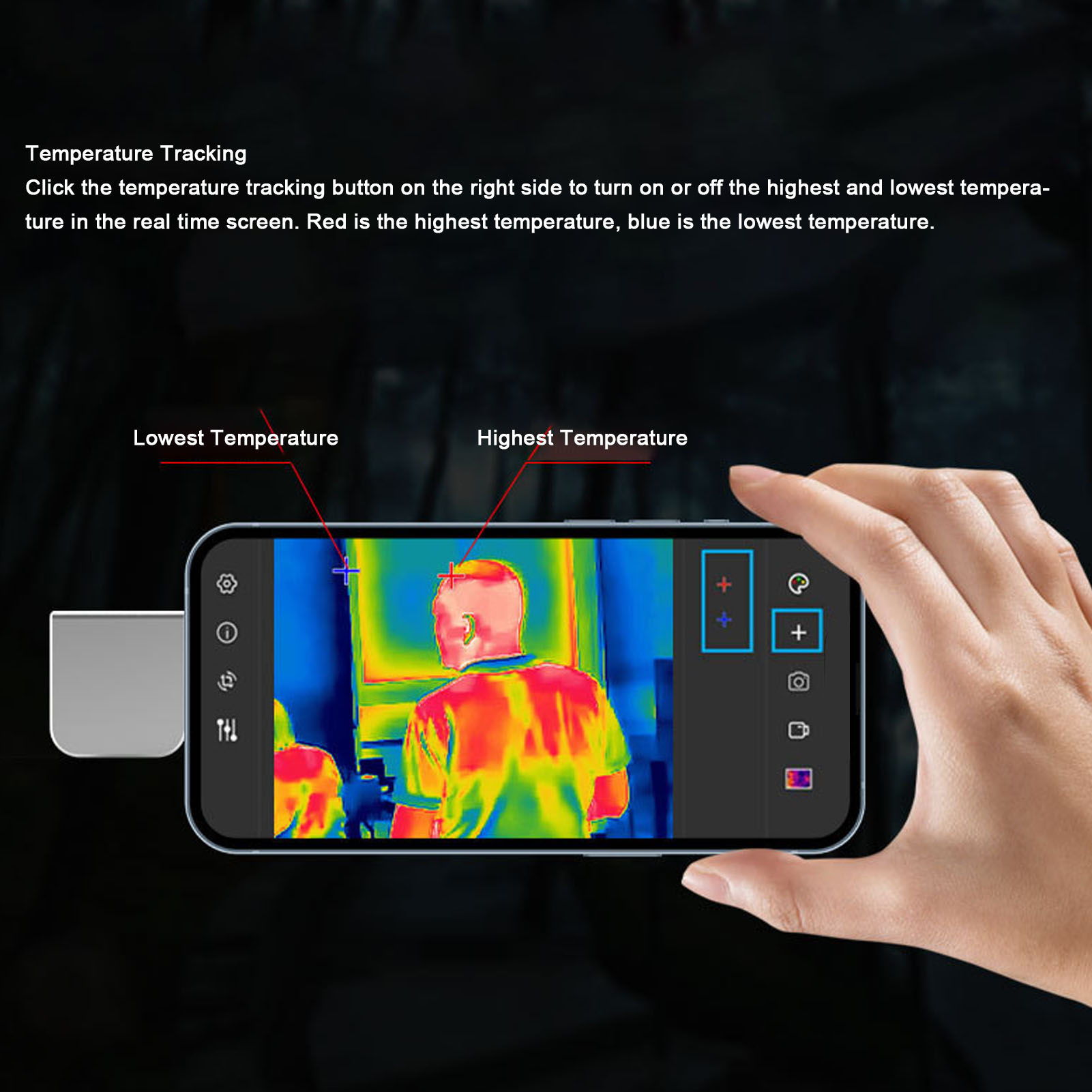 Thermal Camera 256x192 Resolut - огляд і ціна Thermal Imaging Camera 256X192