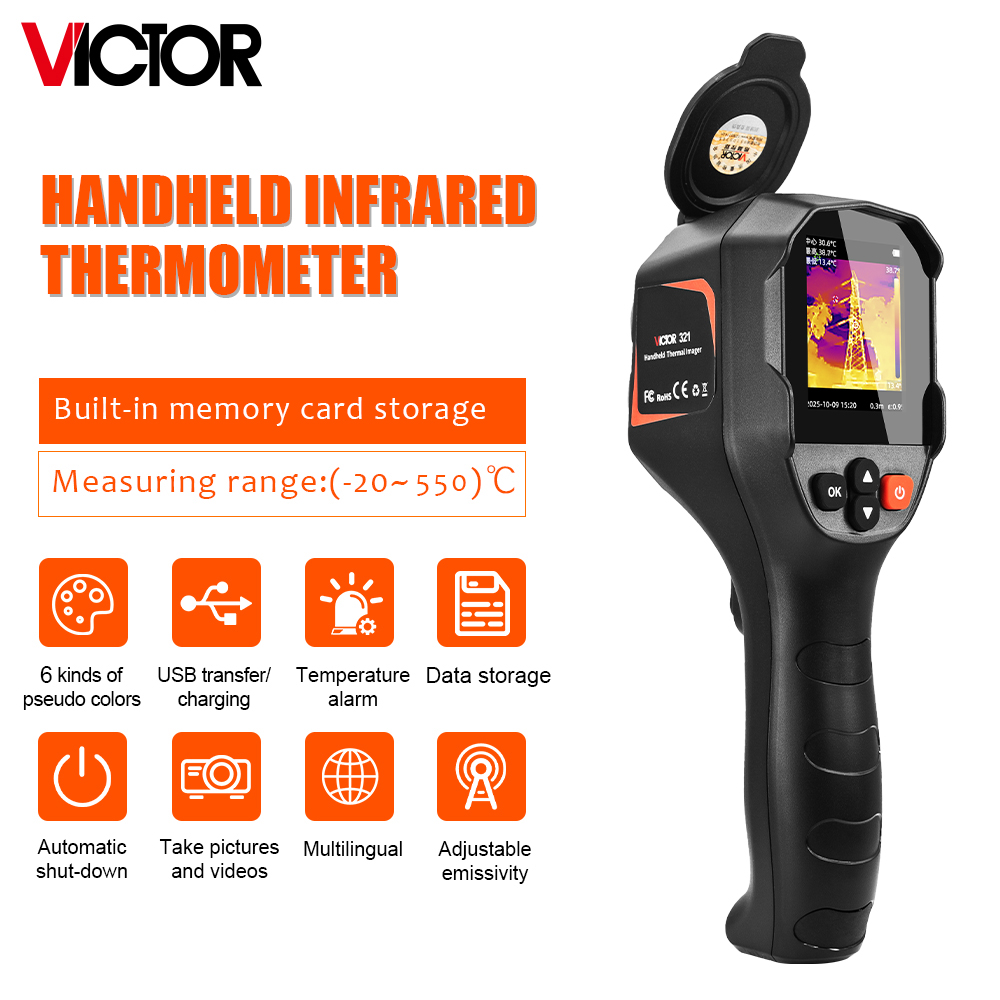 VICTOR 31 Handheid Infrared Th - огляд і ціна Nf 521 Thermal Imaging Camera