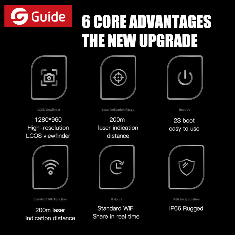 Guide TD210/430 thermal imager - огляд і ціна Hunting Thermal Imaging Scope