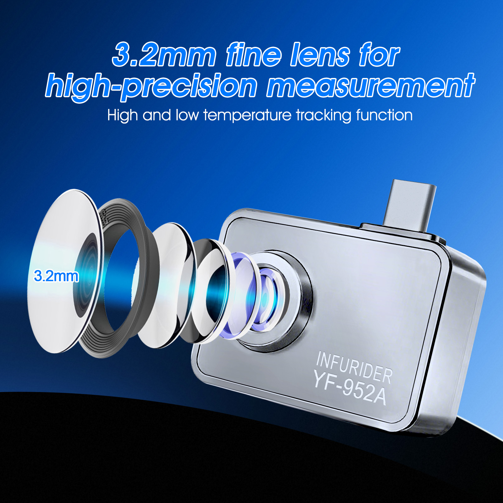 256x192 Thermal Imaging Camera - огляд і ціна Thermal Imaging Camera 256X192