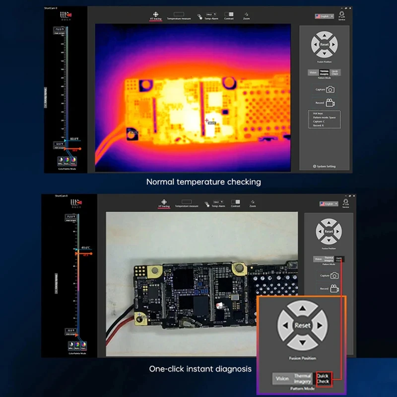 ShortCam II Infrared Thermal I - огляд і ціна Shortcam Thermal Imaging Pcb