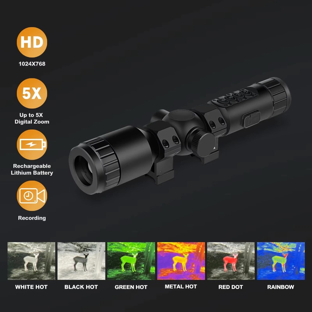 2x-5x TGS300 1024x768 2-5x Mul - огляд і ціна Thermal Scope Night Vision Monocular