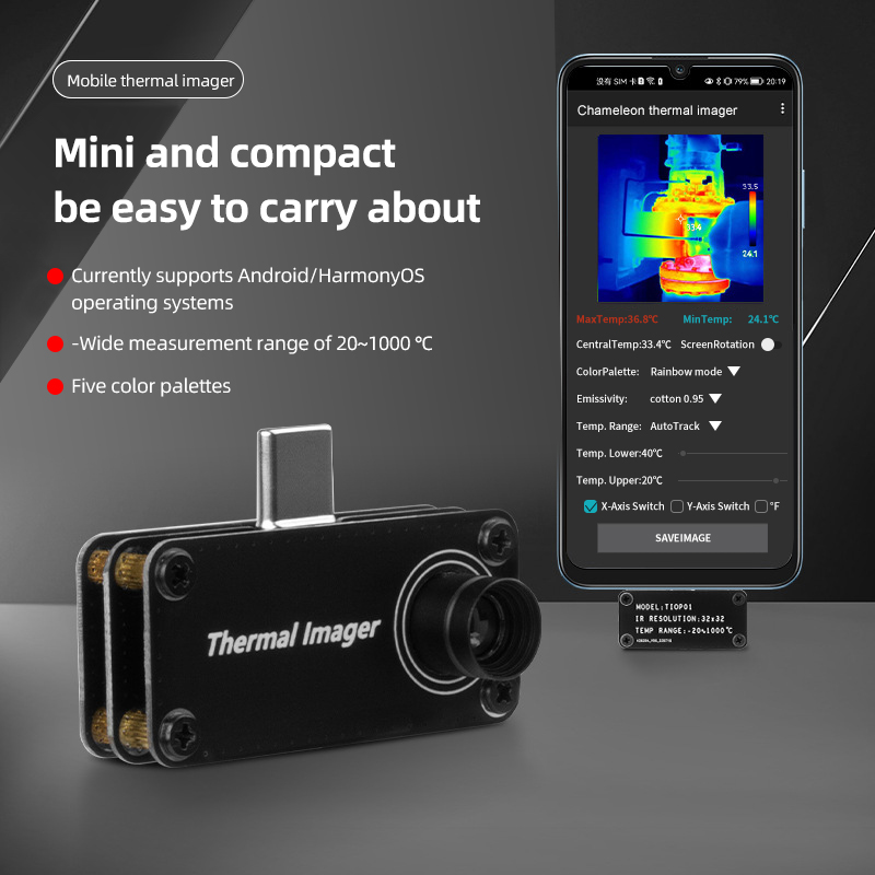 TIOP01 Thermal Imager Night Vi - огляд і ціна Tiop01 Thermal Camera