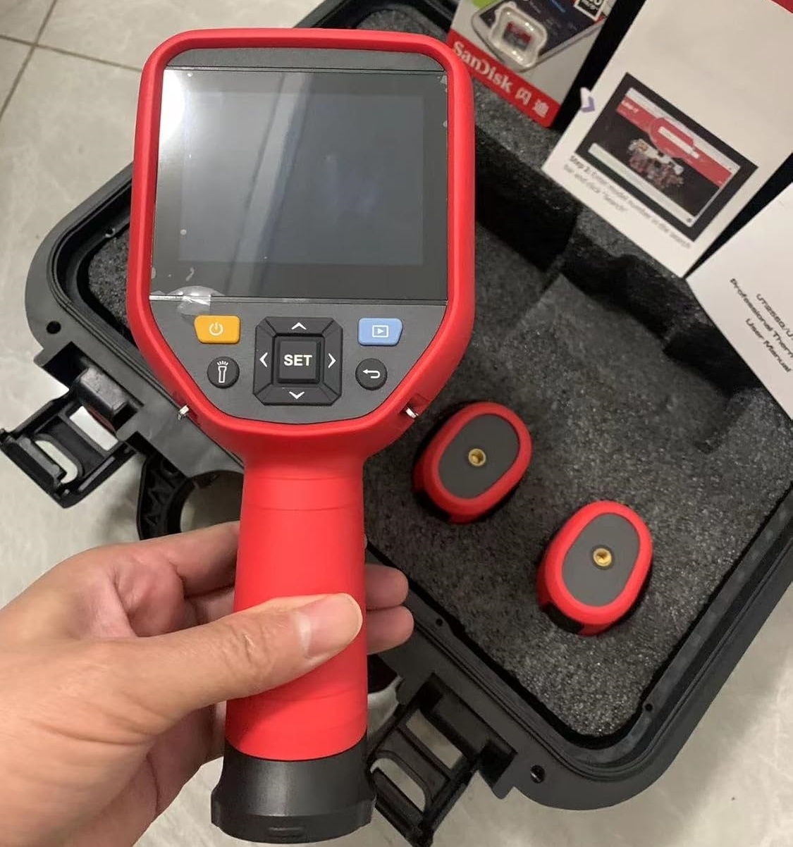 UNI-T UTi384G Professional The - огляд і ціна Thermal Camera Type C 384X288