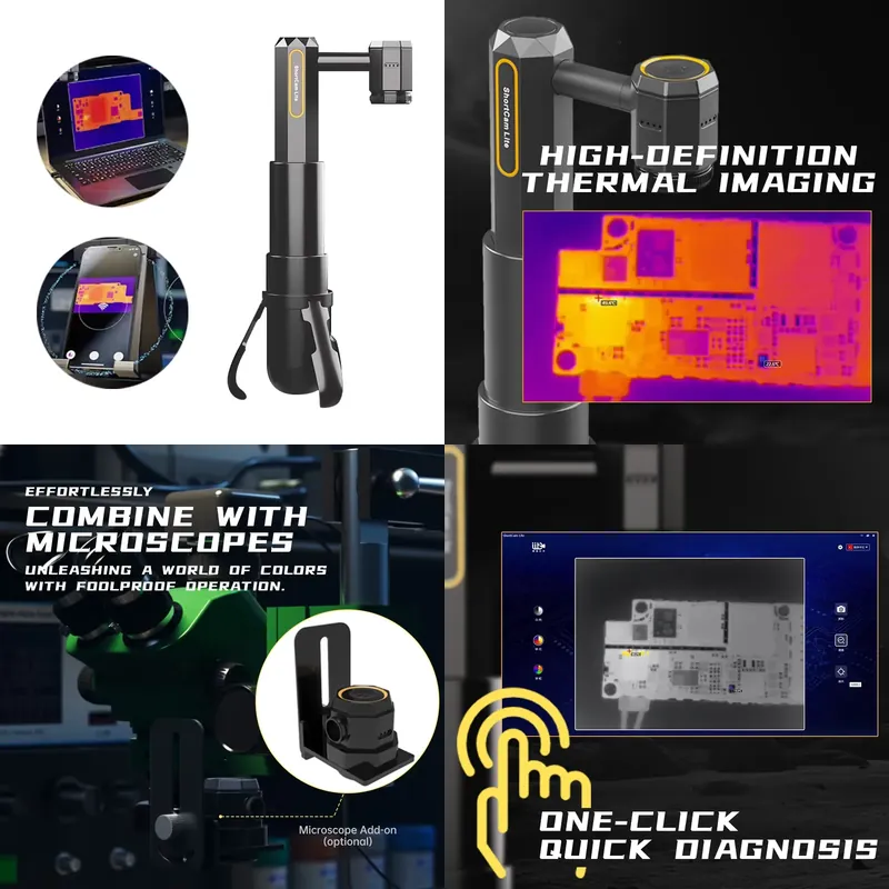 Brand For LANGCHI 4th Shortcam - огляд і ціна Shortcam Thermal Imaging Pcb