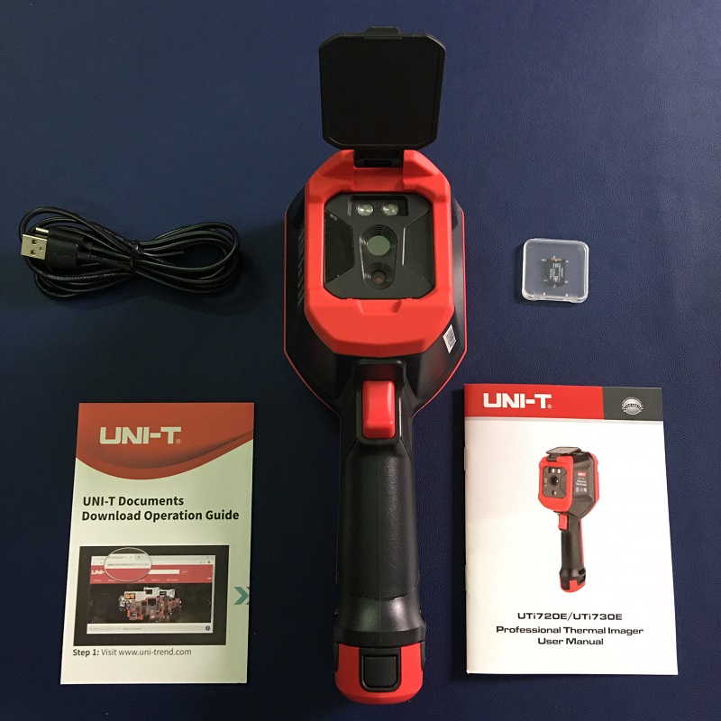 UNI-T UTi720E WiFi Thermal Cam - огляд і ціна Thermal Imaging Camera 256X192