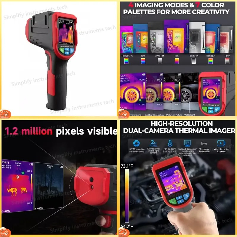 NF-521 Industrial Handheld The - огляд і ціна Nf 521 Thermal Imaging Camera