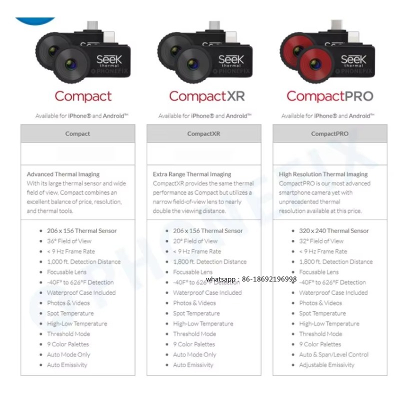 For Seek Thermal Imaging Camer - огляд і ціна Seek Compact Pro Android